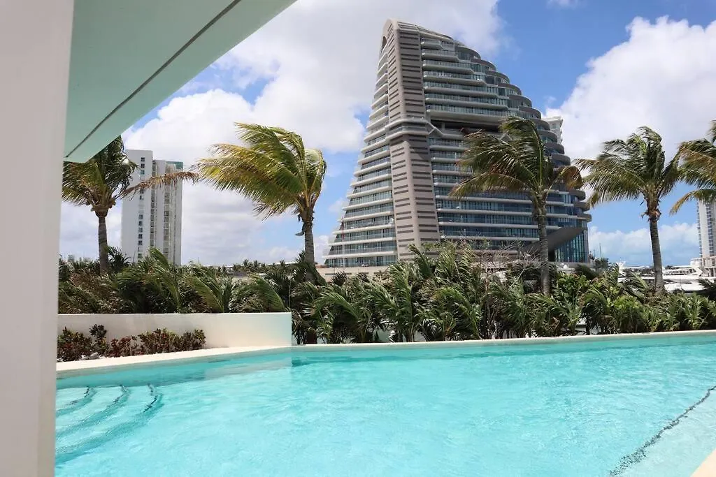 Exclusivo Alojamiento En Marina Puerto Cancun - Marina405 -